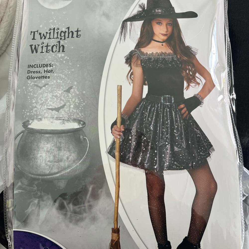 Twilight Witch Kids Costume - Black
